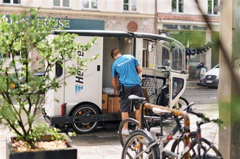 Zustellung per Lastenrad 